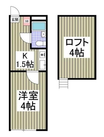 リコリスAの物件間取画像